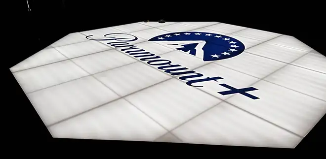 Coffee House Industries Builds Custom Paramount+ LED Octagon Stage for UFC Promotional Content at UFC Apex