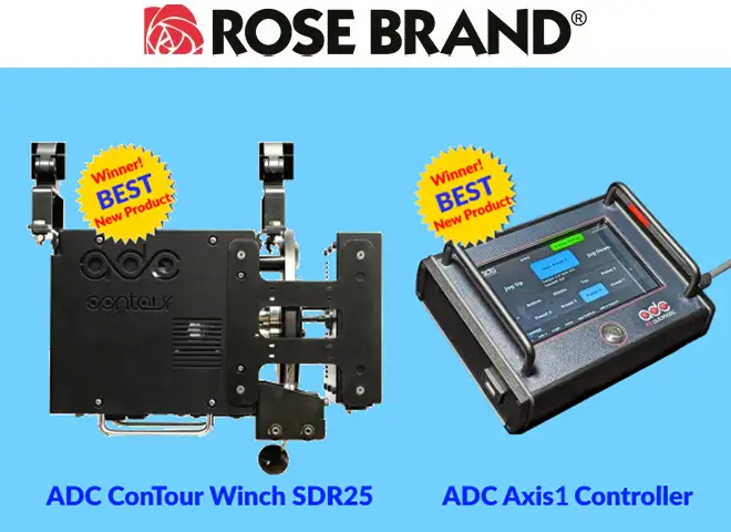 Voted Best New Stage Rigging Products at LDI 2023