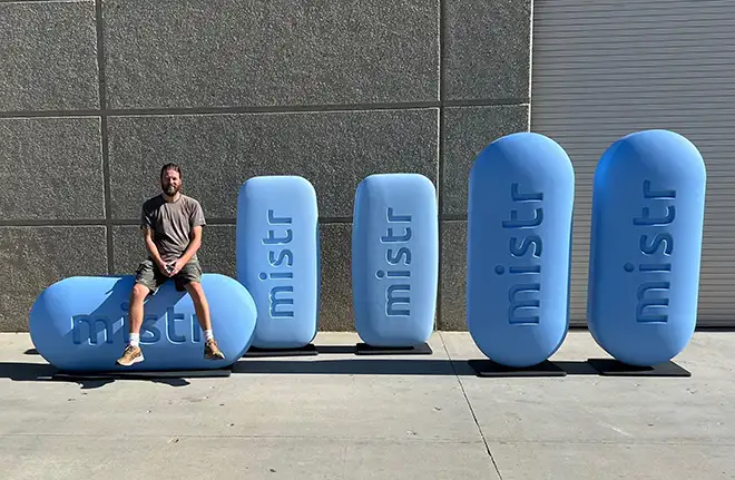 WLA3D Produces Large Scale Models for Company Launch