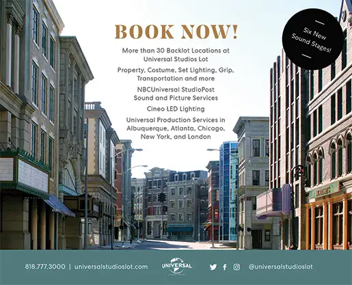 NBCUniversal StudioPost<br />Editorial Equipment &<br />Facilities Rental<br />